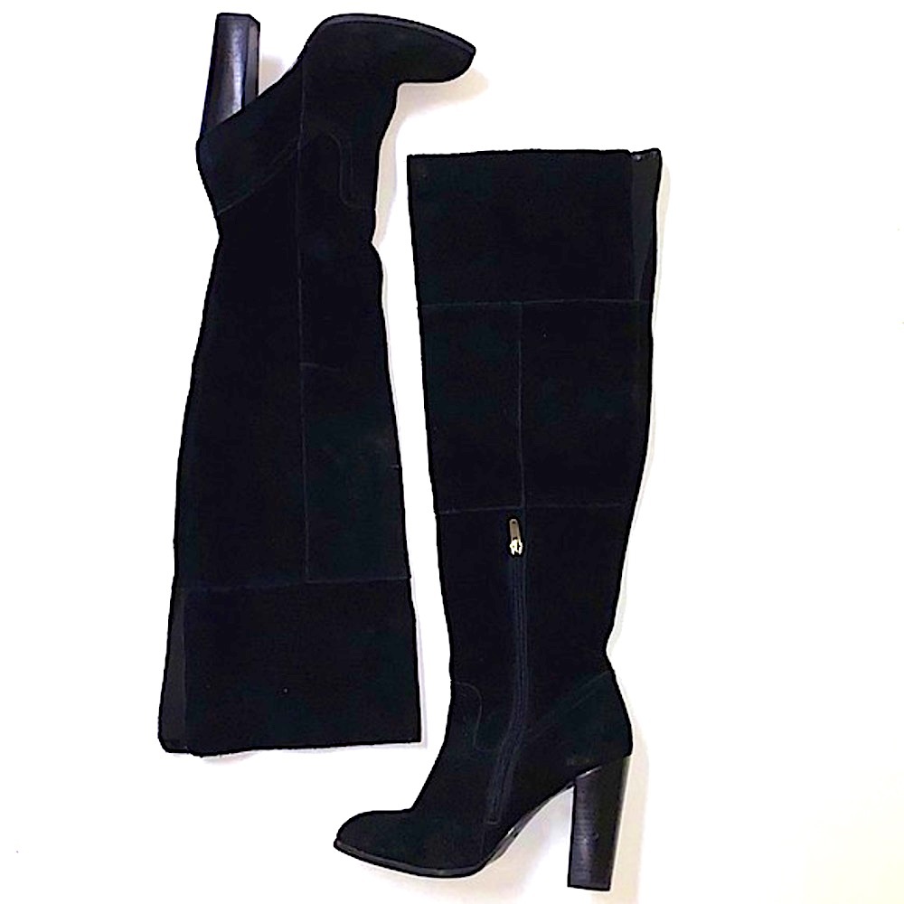 Knee High Black Suede boots